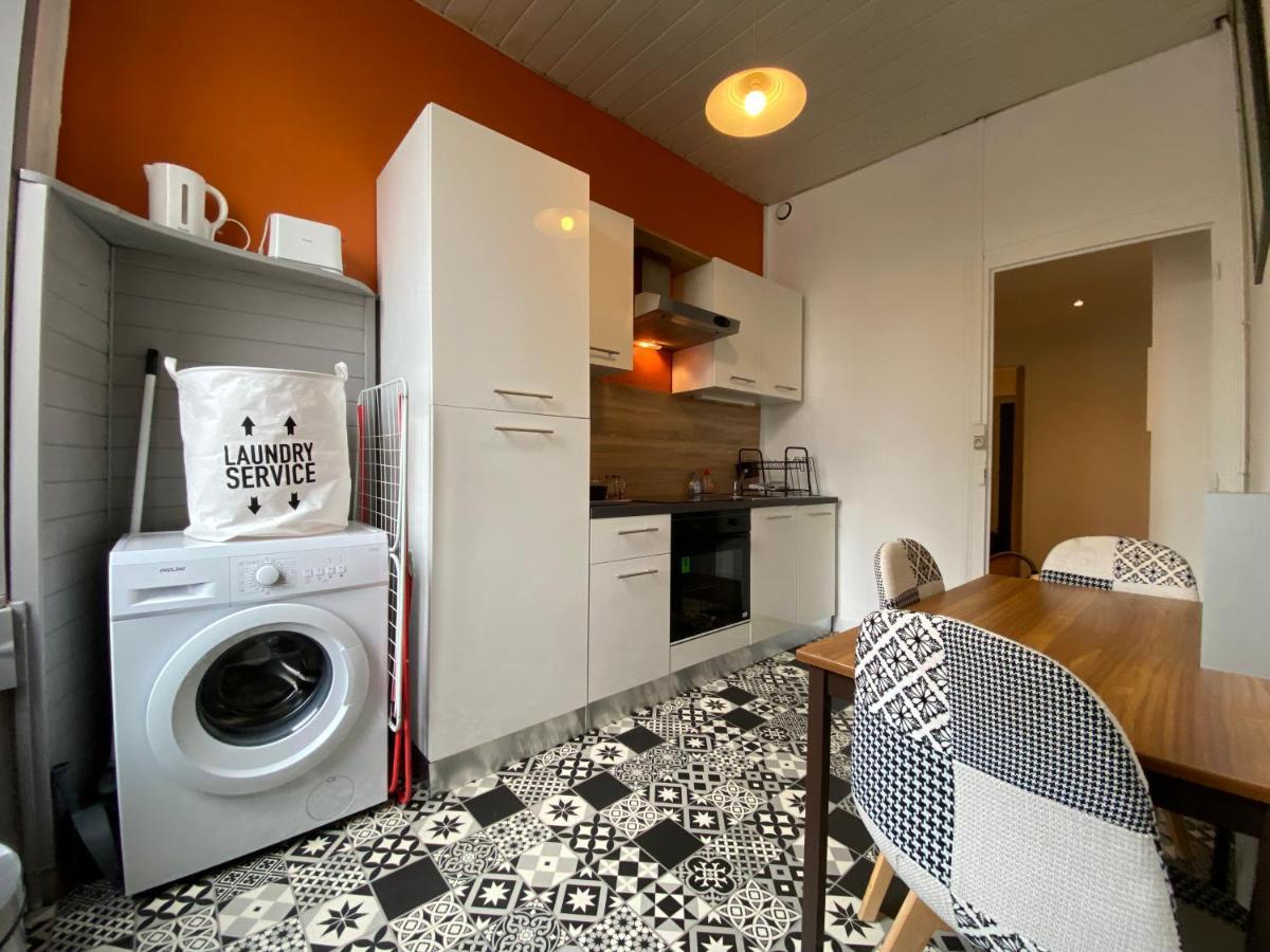 Le Orange - Confort - Wifi - Entre Gare Et Centre Quimper Bagian luar foto